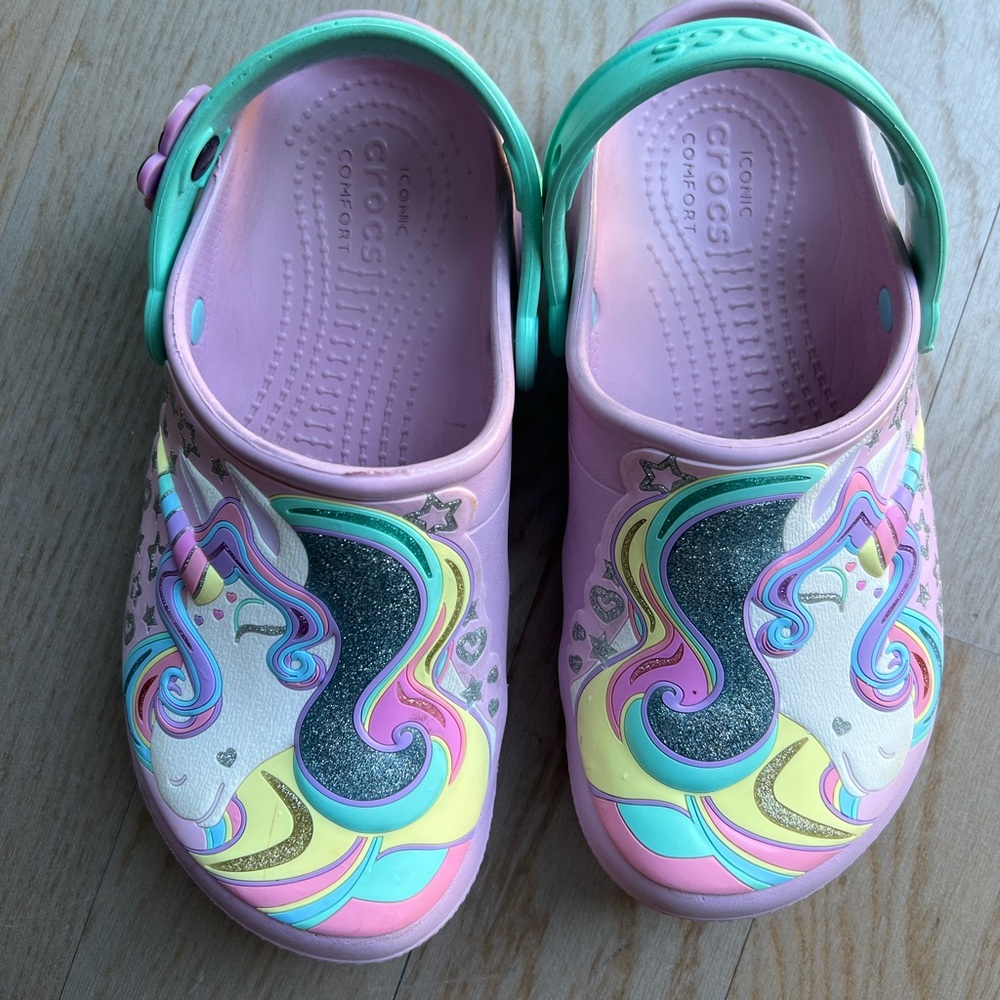 FunLab Unicorn Crocs